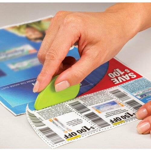 Slice Ceramic Blade Safety Cutter, Opens Skin Packing, Coupon Cutter, Trim Photos, Scrapbooking, Fits Keychain, Colors