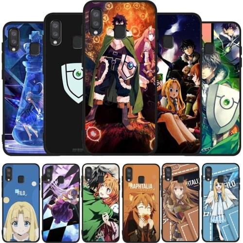 Tate No Yuusha No Nariagari Black Phone Case For Samsung Galaxy A71 A51 A41 A31 A20E A10 A20 A40 A50 A70 M30S M20 A7 A8 A9 2018