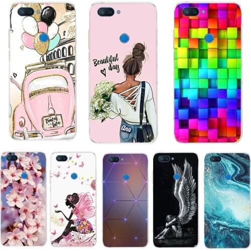 Case For xiaomi mi 8 LITE silicon Case 6.26 inch clear TPU Case For xiaomi mi 8 lite Back Cover For xiaomi mi8 coque bag