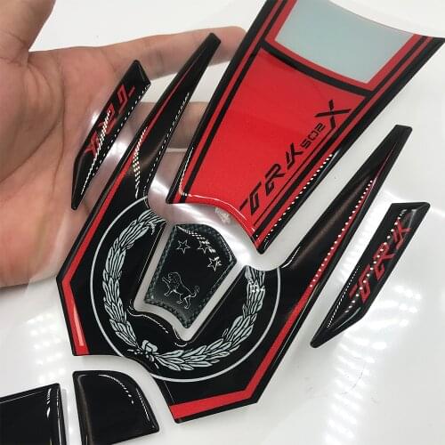 For Benelli TRK 502X TRK502X tkr502x Motorcycle Tank Pad Protector 3D Gel Sticker Decal