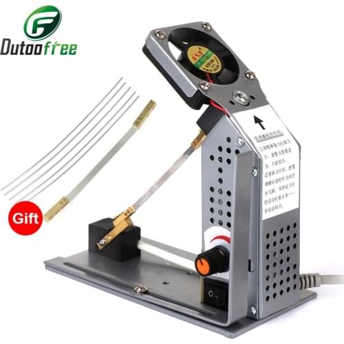 Temperature Adjustment Electro-Thermal Cutting Machine Cutting Tool Nylon Satin Heating Ribbon Cutting Machine