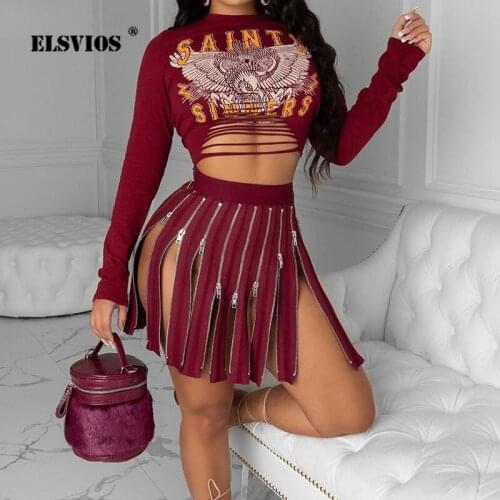 Женские юбки ELSVIOS China At AliExpress