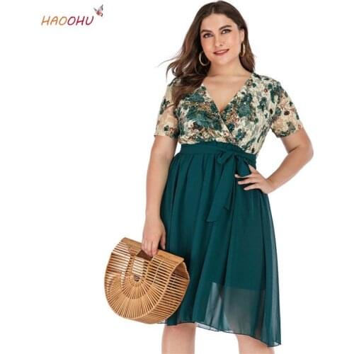 HAOOHU Red Summer Dresses