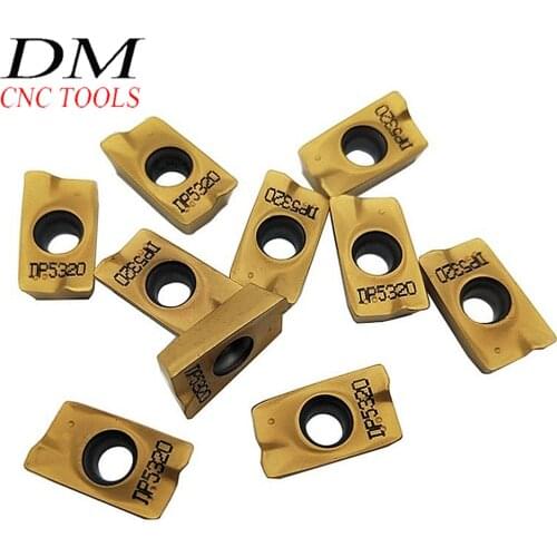 10pcs APMT1604 PDER DP5320 milling carbide insert turning tool Lathe Milling cnc tools High quality