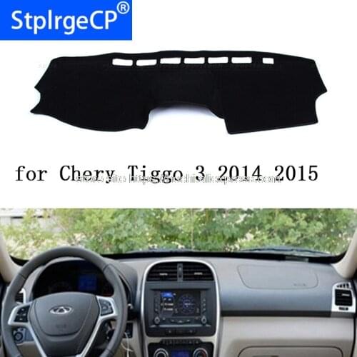 For Chery Tiggo 3 2014 2015 dashboard mat Protective pad Shade Cushion Photophobism Pad car styling accessories
