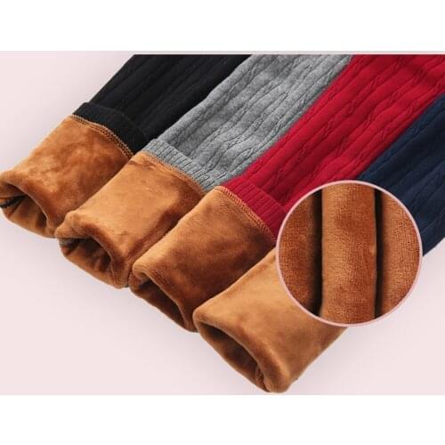 Grils Leggings 2017 Autumn Winter Children Striped Pants For KIds Thick Warm Elastic Waist Cotton Leggings Girl Pants Trousers