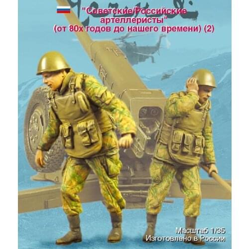 1/35 Resin Figure Building Kit Soviet Soldiers