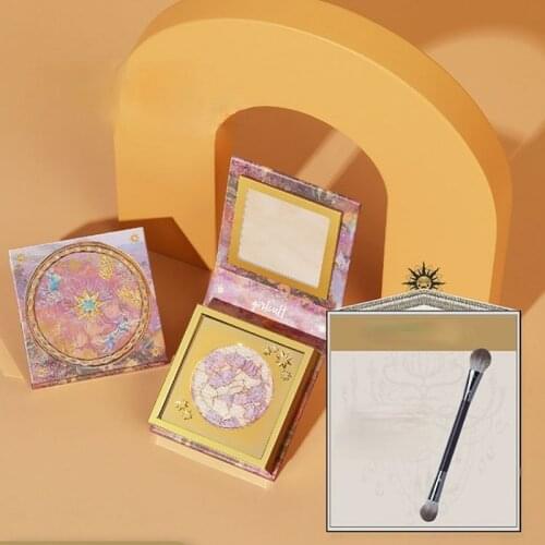Girlcult Mountain and Sea Surprise Highlight Two-Color Glitter Diamond Fairy Matte Highlight Repair Makeup Palette