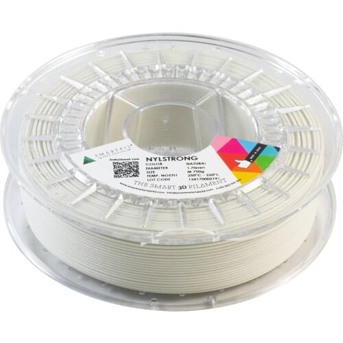 SMARTFIL NYLSTRONG, 1.75mm, NATURAL, 750g Smart Materials 3D printing filament