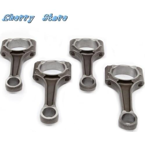NEW 06J 198 401 G 4Pcs Engine Piston Connecting Rod Kit For Audi A4 A6 Q5 VW Golf Passat Skoda Seat 2.0TFSI 06H107065DD Pin 23mm