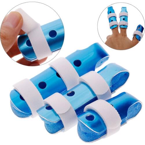 Mallet Aluminum & Foam Support Brace Finger Splint Hand Trigger Broken Finger/Sprain/Fracture/Pain Relief/ Joint Immobilization