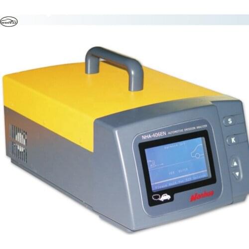 Portable automobile emission gas analyzer
