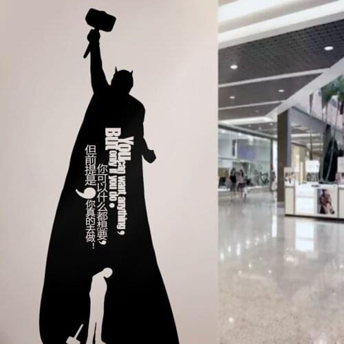 DIY Creative Wall Sticker Personalized Creative Decor Bedroom Dormitory Anime Poster Self Adhesive Wallpaper