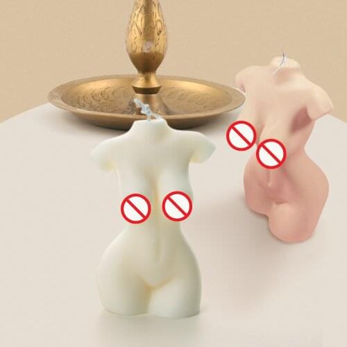 Plump Woman Candle Silicone Mold 3d Art Wax Mold Male Body Pregnant Woman Candle Making Soap Aroma Mould Home Crafts Decoration