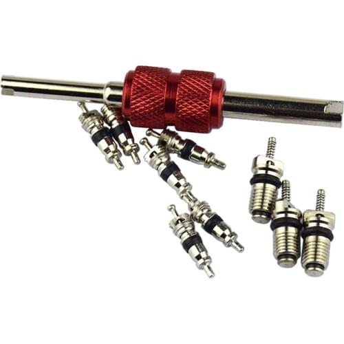 Car A/C Air Conditioner Valve Core Remover Tool Kit Universal