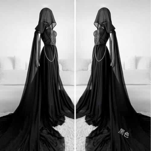 New arrival Renaissance Medieval Costume Princess Victorian Dress Women Vintage Hooded Dress Gothic Dress Halloween costume