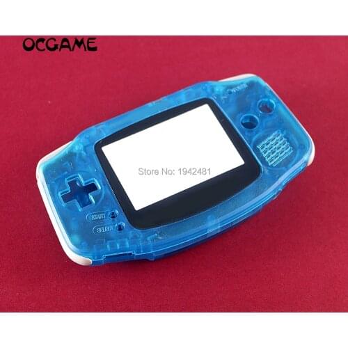 1set Luminous Green Luminous Blue Shell Housing for Gameboy Advance for GBA Night Lighhted Shell Cover Case