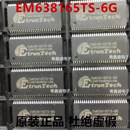 100% New&original EM638165TS-6G TSSOP56 EM638165TS In Stock
