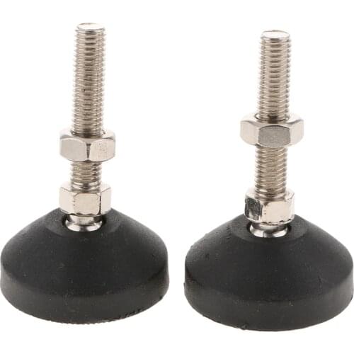2pcs Pack Furniture Levelers Adjustable Levelling Feet Glides M10 M12 M16