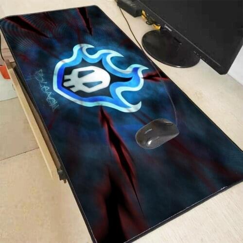 MRGBEST Large Gaming Waterproof Mouse Pad Bleach Logo Lock Edge Mouse Mat Laptop Computer Keyboard Pad Desk Pad for Mousepad XXL