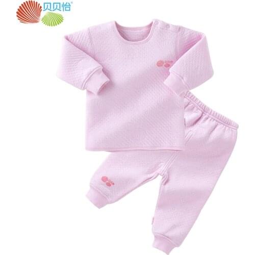 Bornbay New Spring Baby clothes long sleeve cotton clothes for baby boy girl Kids pajamas casual 2pcs suit children clothing
