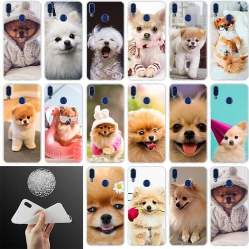 Cover Phone Case Pomeranian dogs Typographic poster For Huawei Honor 30 20 10 9 Lite 9a 8a 7a pro 8x 10i 30s