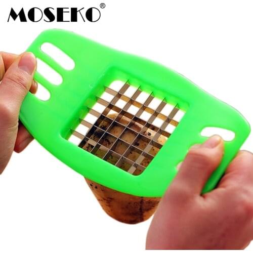 MOSEKO 1pc Fry Potato Chip Cut Cutter Vegetable Fruit Slicer Chopper Chipper Blade Kitchen Tools Chips Making Tool