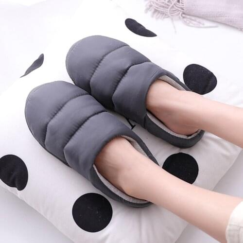 Mens House Slippers Slip-on Anti-skid Indoor Casual Shoes Snow Slipper Couple Warm Slippers Sandals Slippers YXYT