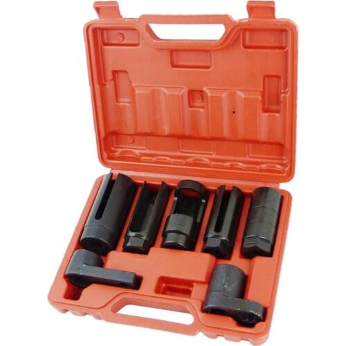 Oxygen Sensor Socket Set 7pc Oxygen Sensor Removal & Installer 3/8" & 1/2"Sq Drive