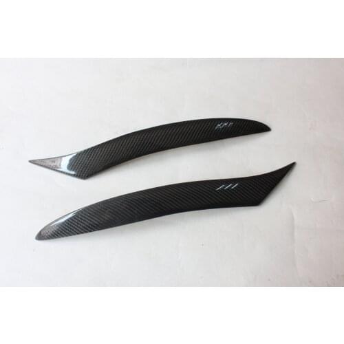 Carbon Fiber Headlight Eyelids Eyebrows for 2004-2008 Mazda RX8 RX-8 2005 2006 Type B