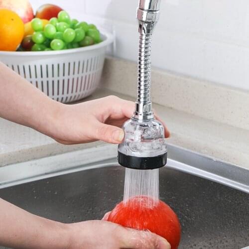 Household Kitchen Faucet Splash Head Adjustable Booster Shower Sink Faucet Water-saving Filter Nozzle