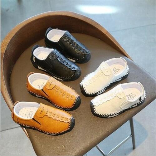 New students' shoes for children in spring 2021 childrens shoes boys' and girls' soft sole students' casual shoes