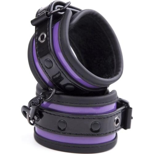 New Slave Role Play Leather Handcuffs Strap For Adults Game Sex Party To Wrist Restraints Flirting,Sex Toys For Men Women Gay