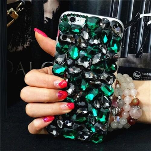 Luxury Fashion DIY Handmade Full Bling Crystal Diamond Phone Case Cover For Iphone 11 Pro XS Max XR X 8 7 6 6S Plus SE 2020