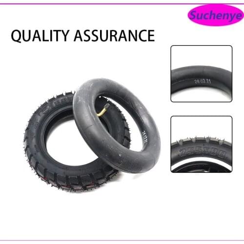 10 inch 255x80 TUOVT Tire for Speedual Grace 10 Zero 10X Kugoo M4 Pro Tire 10x3 Inch Off-Road Inside Outside Tire Wheel Hub
