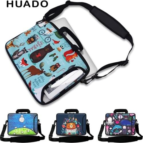 Cute notebook bag 12 13 14 15 laptop cover for school tablets case 10" waterproof PC handbag for mac air 11/xiaomi pro/acer/hp