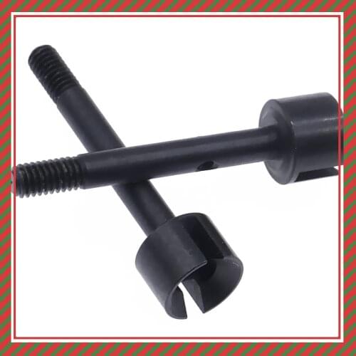 2pcs #45 steel front wheel axle for 1-10 RGT 136100 and FTX Outback crawler parts