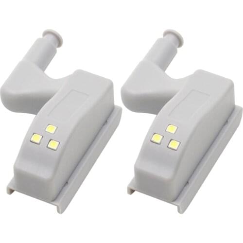 LED Sensor Cabinet Hinges Lights Cupboard Wardrobe 0.25W Inner Light