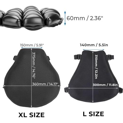 Air Pad Motorcycle Seat Cushion Cover Universal For CBR600 Z800 Z900 For R1200GS R1250GS For GSXR 600 750 For KTM 390