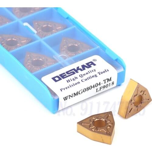 WNMG080404-TM WNMG080408-TM LF9018 CNC lathe tools Carbide turning inserts CVD high quality coating inserts for processing steel