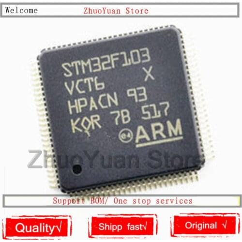 1PCS/lot New original STM32F103VCT6 STM32F103 VCT6 LQFP-100 IC chip