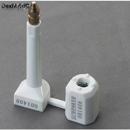 2PCS ISO / PAS17712 High Security Steel Bolt Seal Door Lock Cable Tie for Container Sealing Wholesale