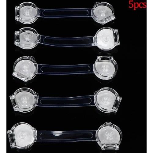 5PCS Baby Safety Lock Drawer Home Child Protection Cabinet Refrigerator Lock Anti-pinch Child Safety Locker