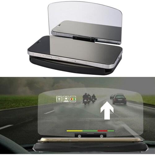 Car HUD HD Mobile Phone Navigation Projector Mobile Phone Holder GPS Head-up Display Support Frame 2021