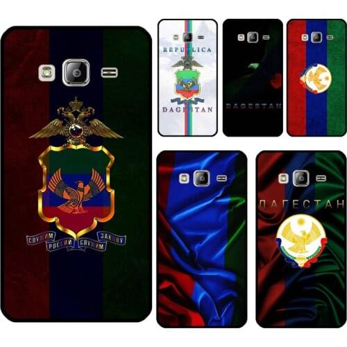 Dagestan Flag Coat Of Arms Case For Samsung Galaxy J5 J7 J3 J1 2016 A5 A3 2017 J4 J6 J8 A7 A9 A6 A8 Plus 2018 Cover