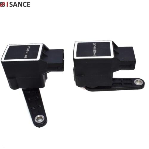 ISANCE Front Rear Headlight Height Level Sensor 37140141444 37140141445 For BMW E46 E39 E60 E61 E63 E64 E38 E65 M3 M5 Z8 X5 Z4