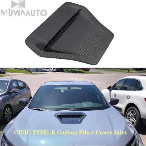For Honda 10 Generation Civic TYPE-R Engine Cover Carbon Fiber Intake TYPE-R Air Entry Cover