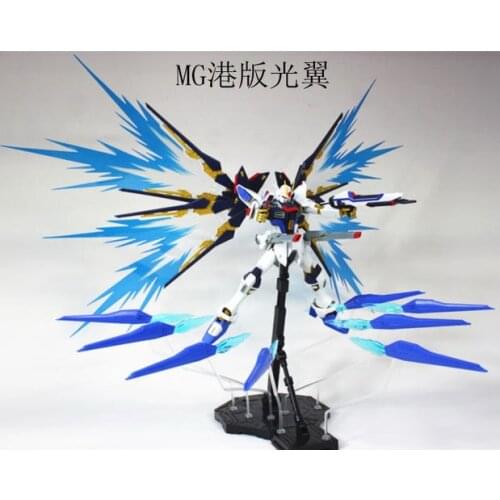 MG 1/100 STRIKE FREEDOM GUNDAM Light wings Action Figure Assemble Model Toys