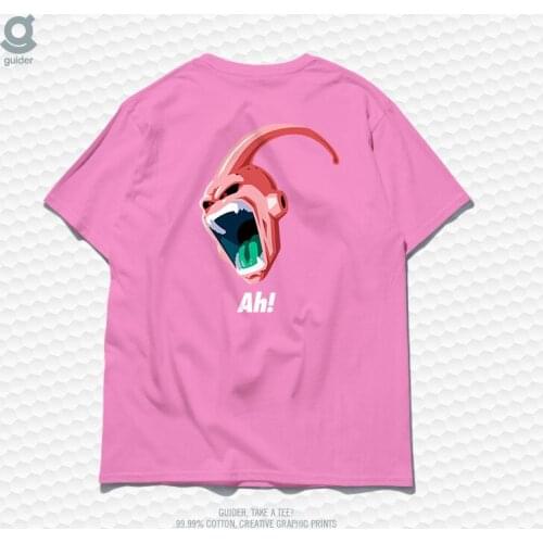 Cartoon T-shirt Mens T Shirts Clothing Anime T Shirts Men Harajuku Streetwear Anime Clothes Goth Clothes Alternative Boxing