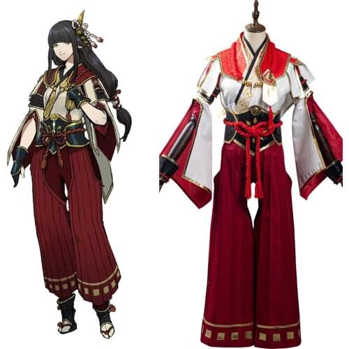 Monster Hunter Rise Hinoa Cosplay Costume Outfits Halloween Carnival Suit